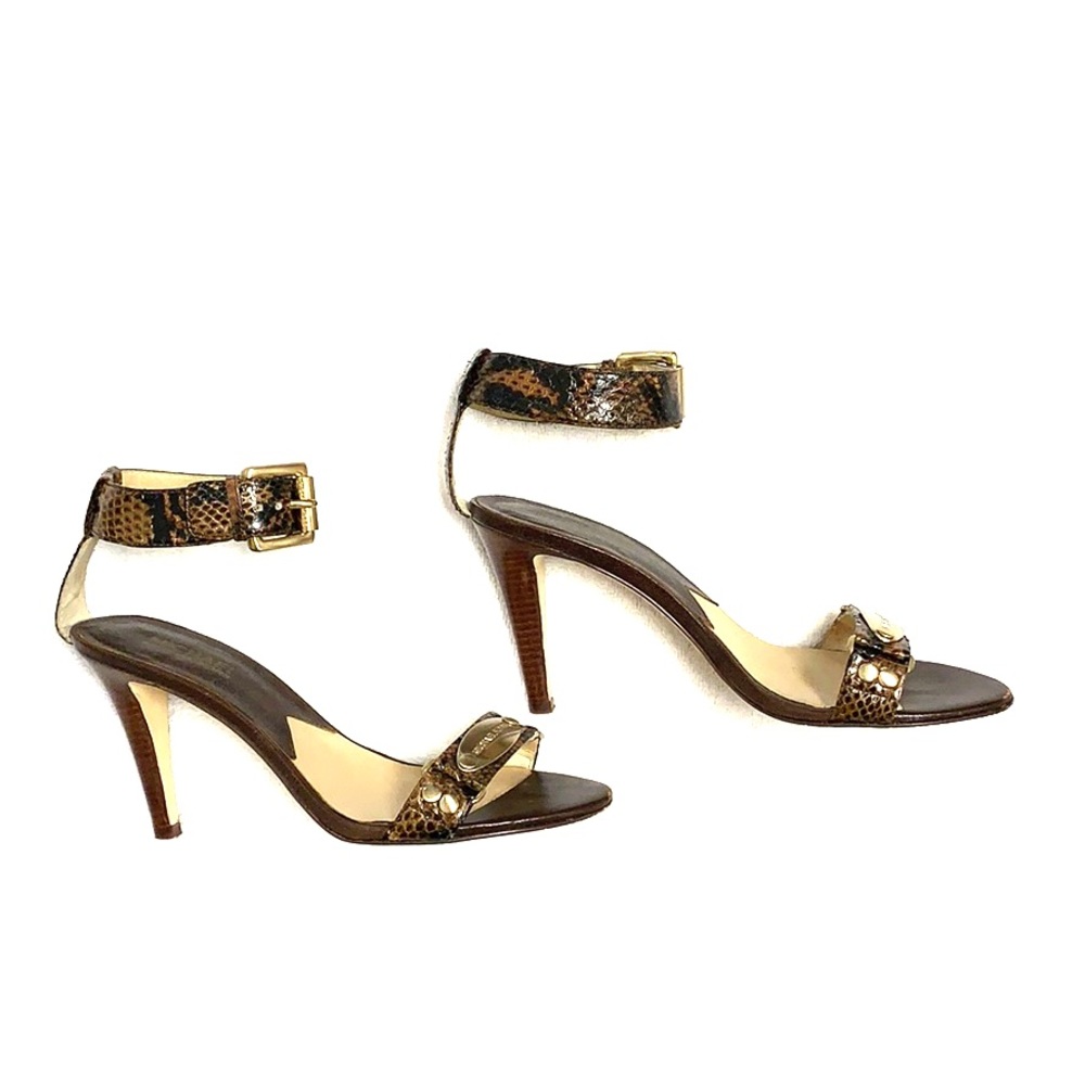 Michael Kors Python High Heel Sandal - image 1